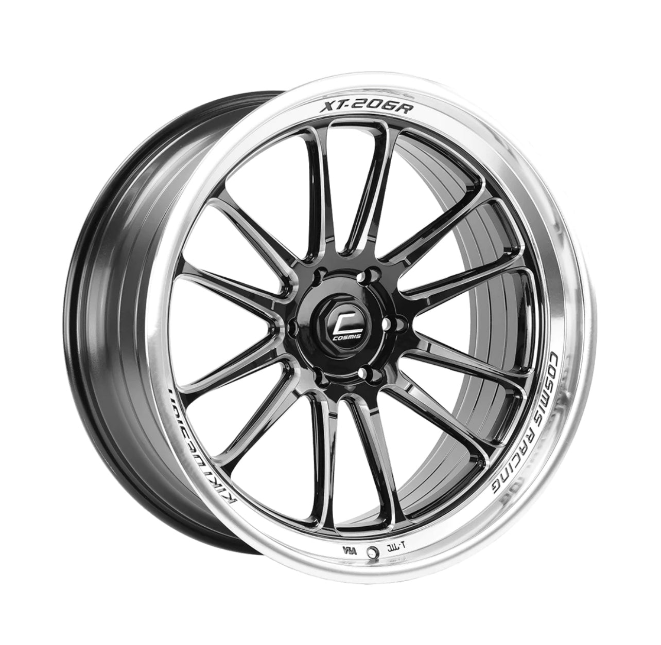 22” Black Cosmis Wheels Set Of 4, Bolt Pattern 6x139.7