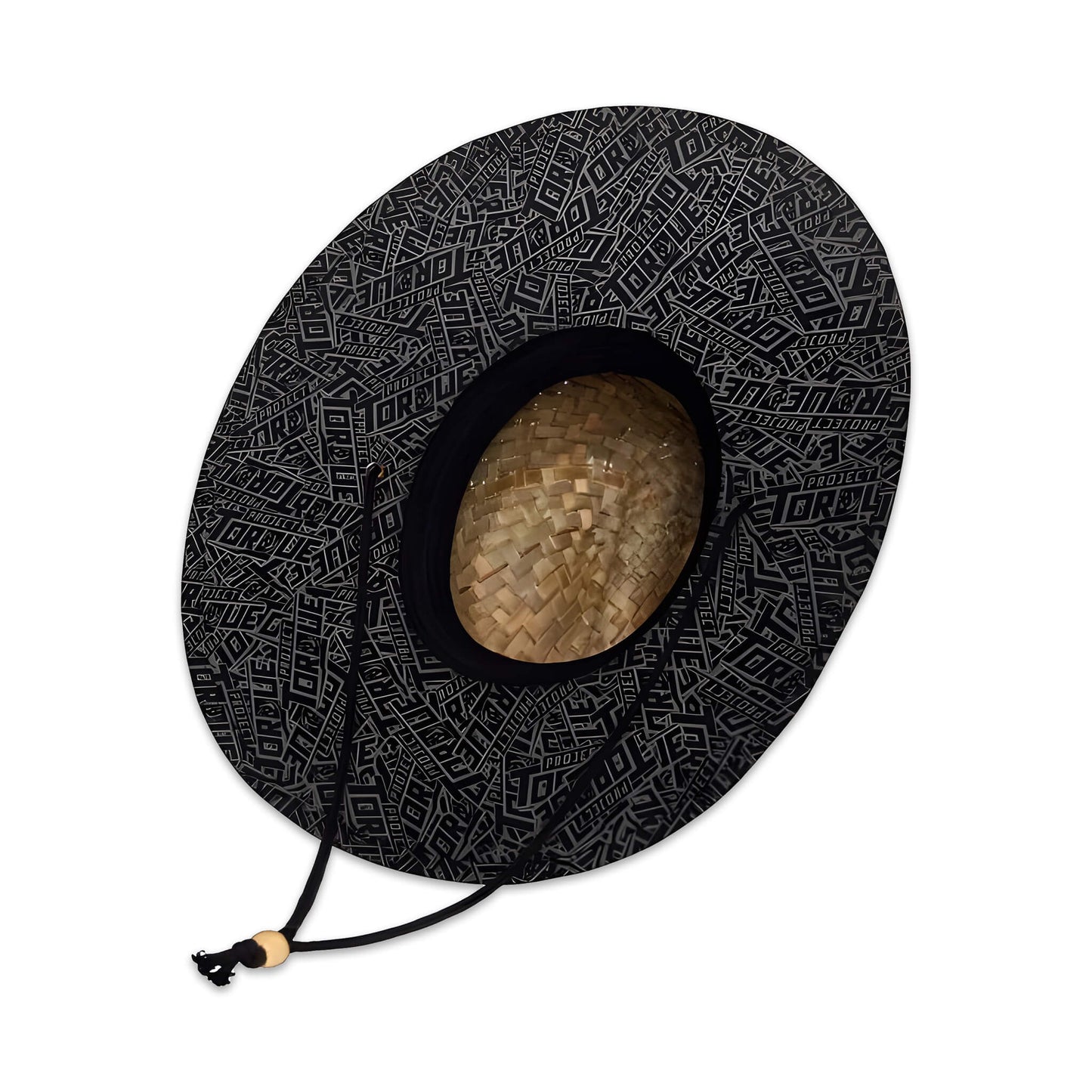 PROJECT TORQUE STRAW HAT - BLACK