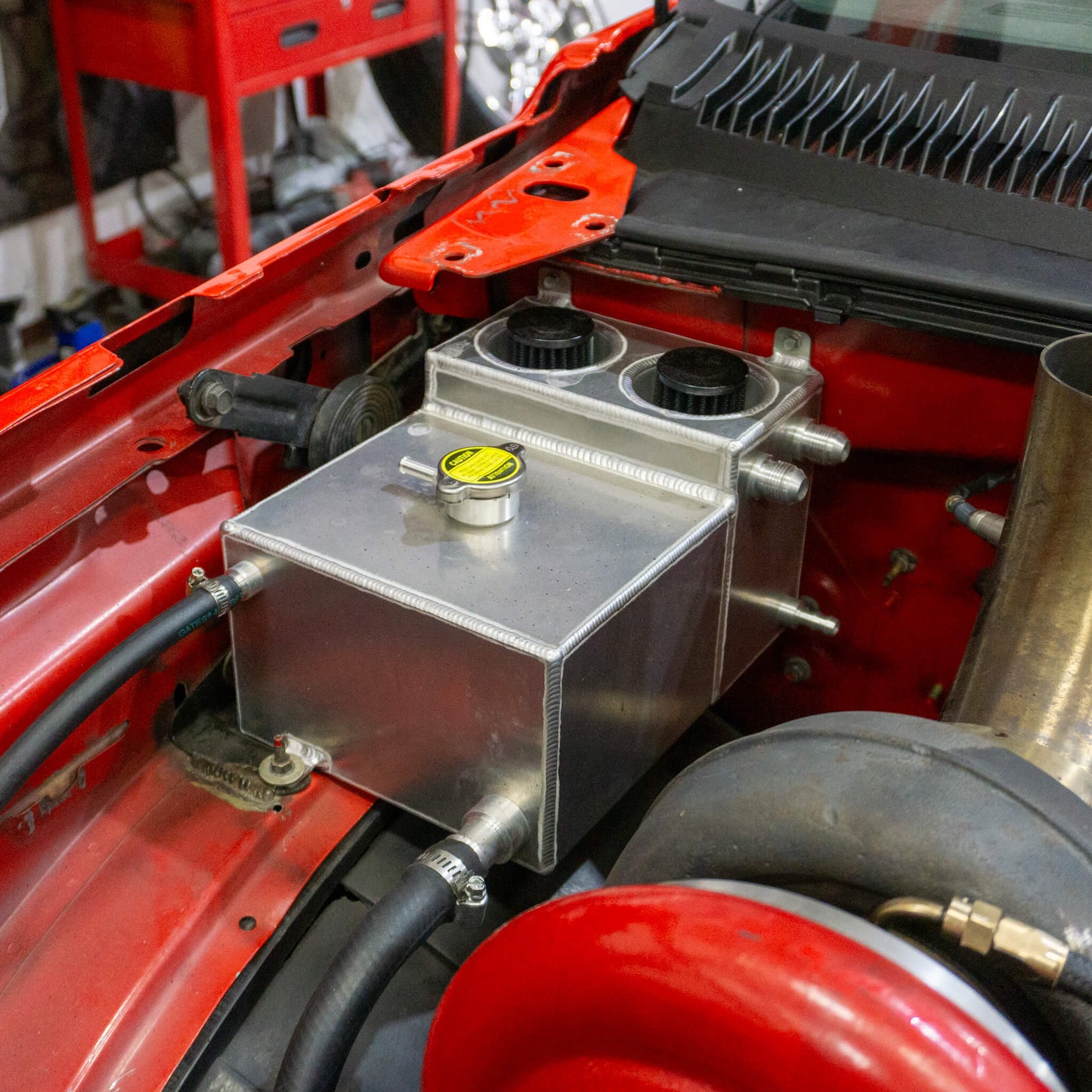 1999-2006 Chevy Silverado / GMC Sierra Coolant Reservoir & Catch Can β LS Swap Compatible