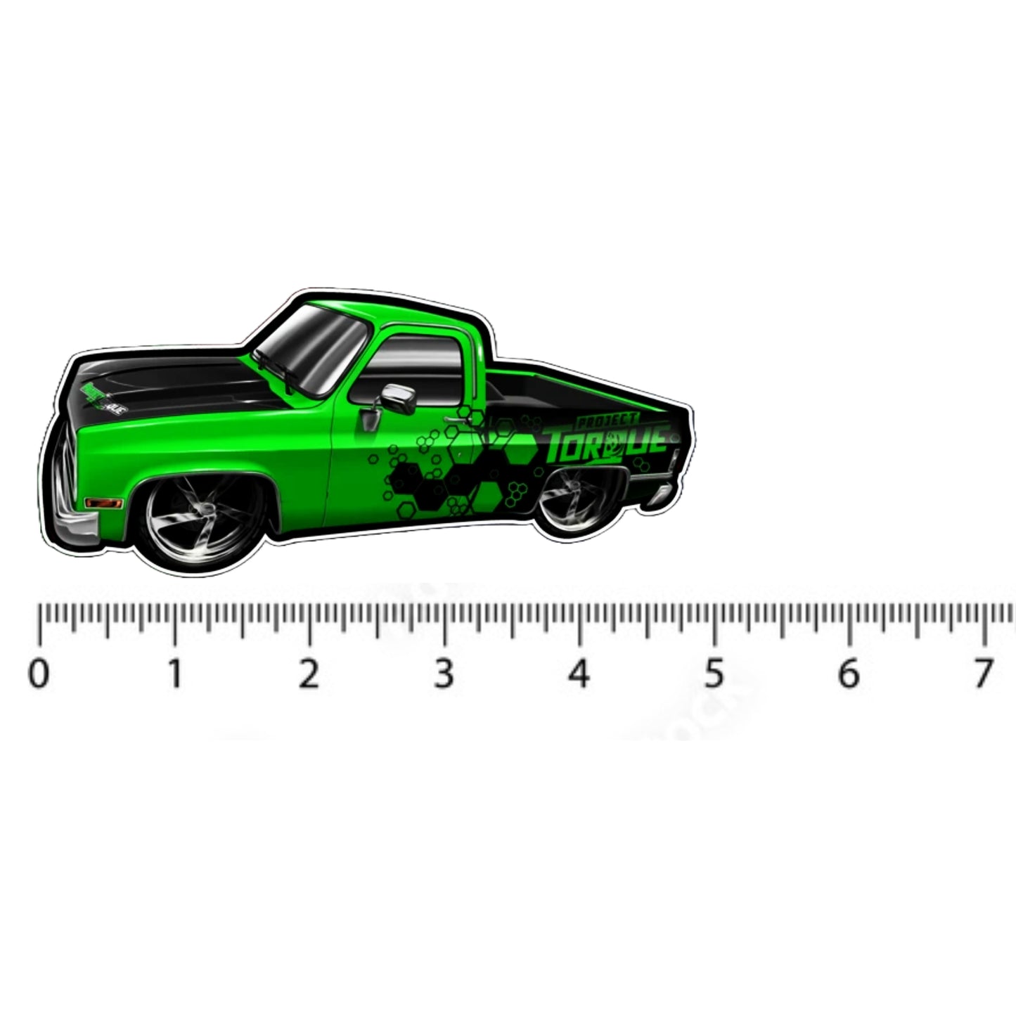 GREEN MACHINE DECAL