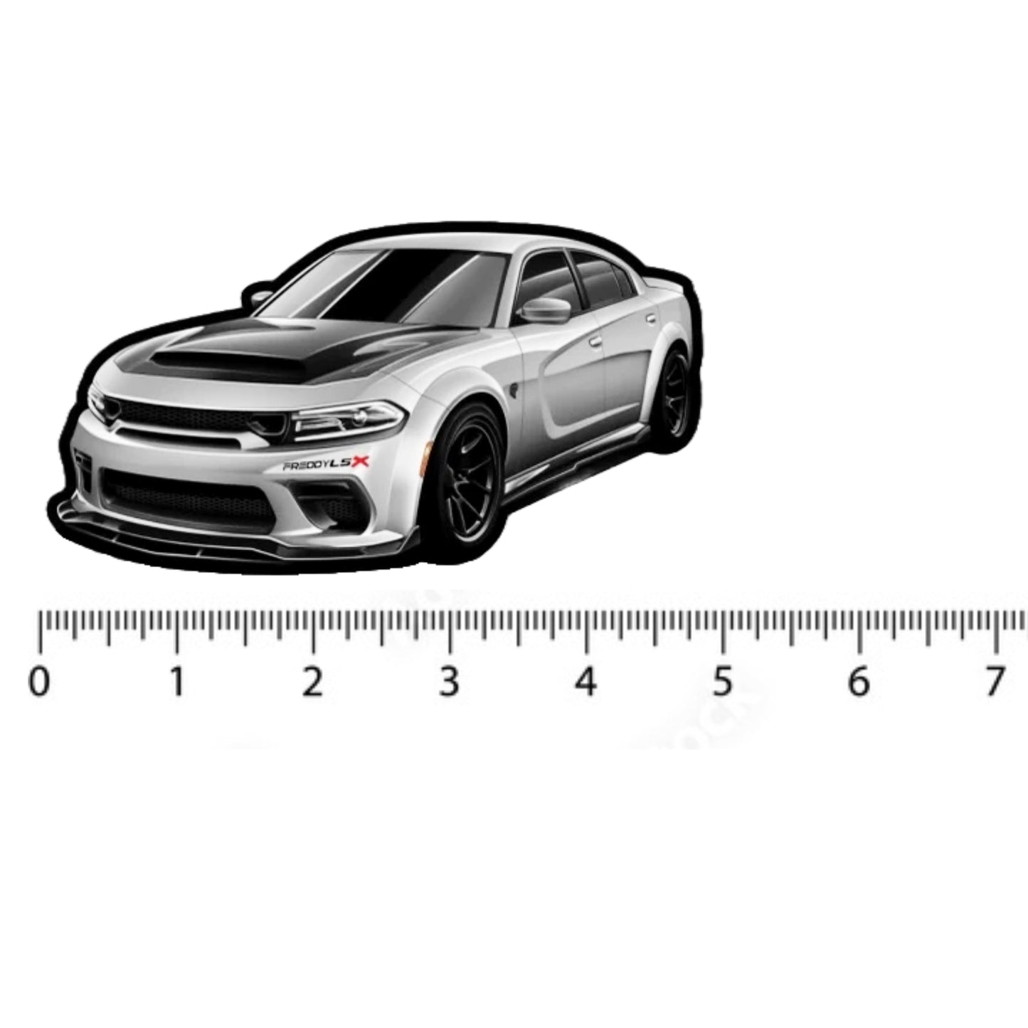 HELLCAT SRT DECAL