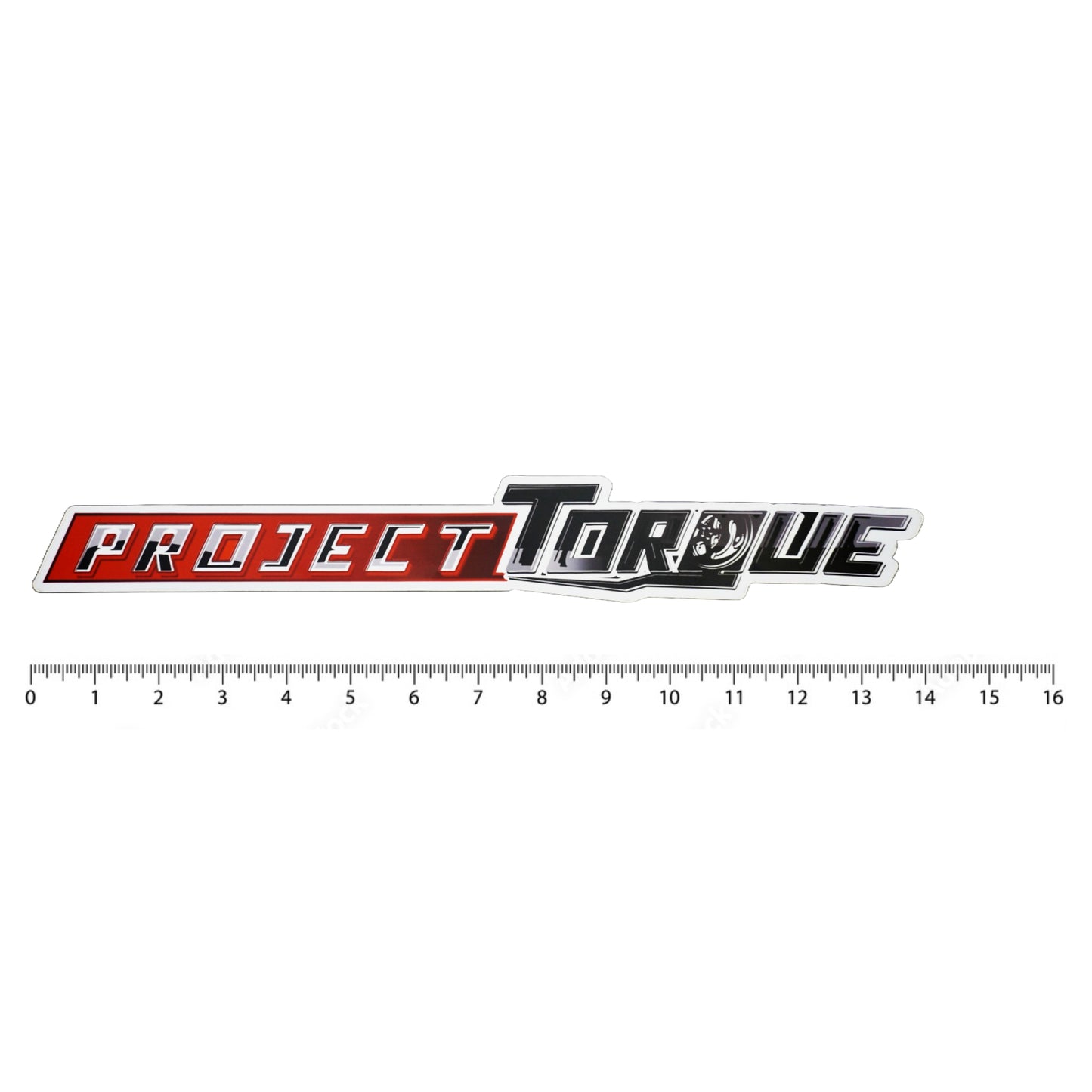 LONG PROJECT TORQUE DECAL