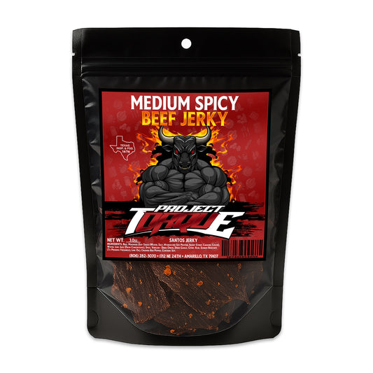 MEDIUM SPICY BEEF JERKY (CARNE SECA)
