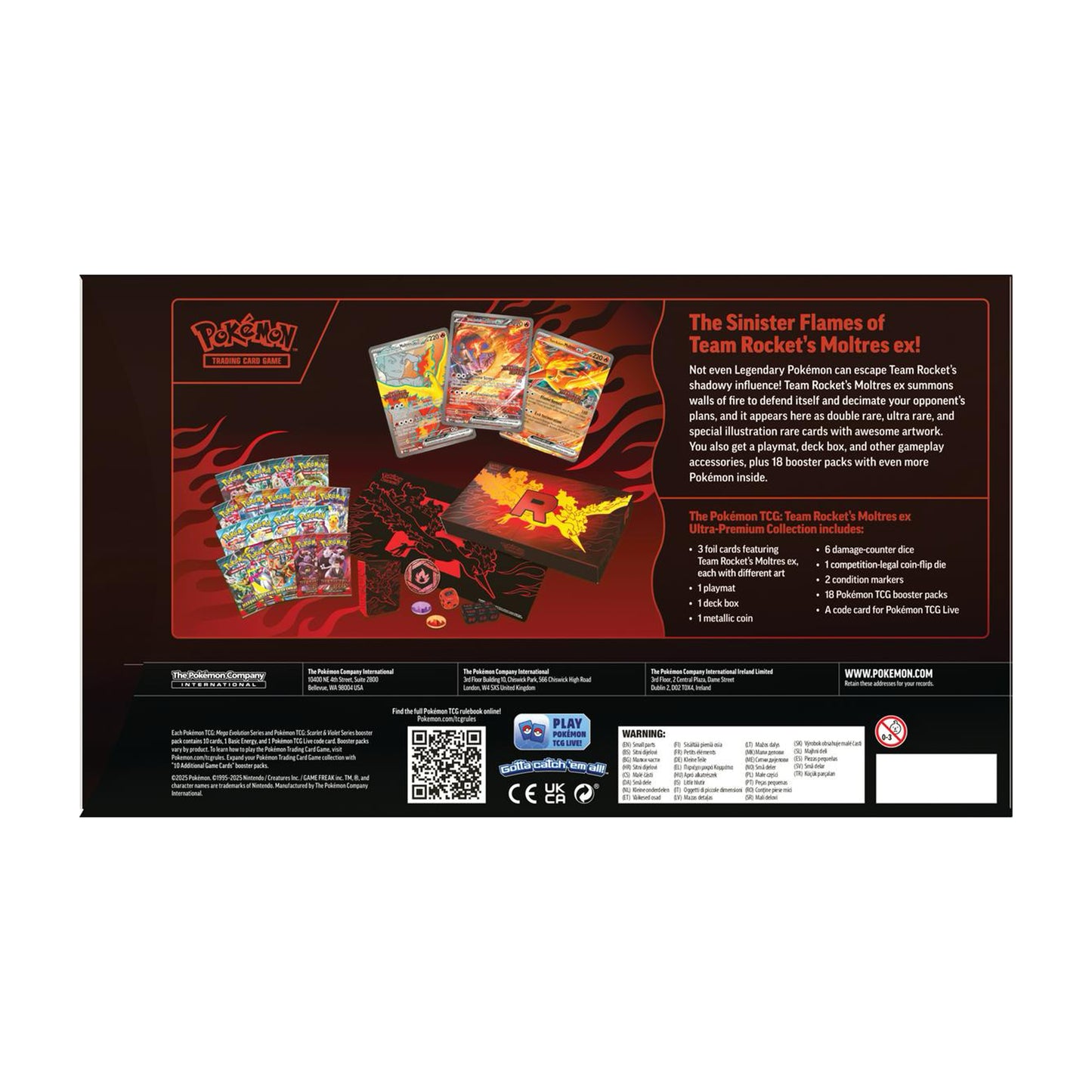 Pokemon Trading Card Game: Team Rocket Moltres ex Ultra-Premium Collection