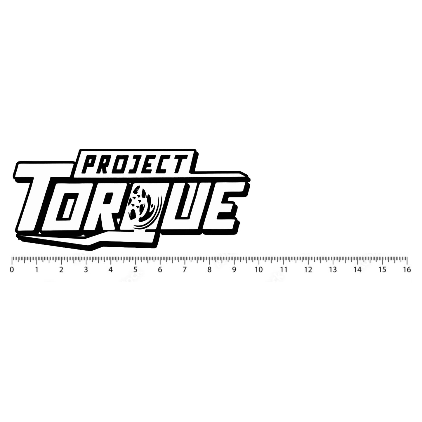 PROJECT TORQUE OUTLINE DECAL