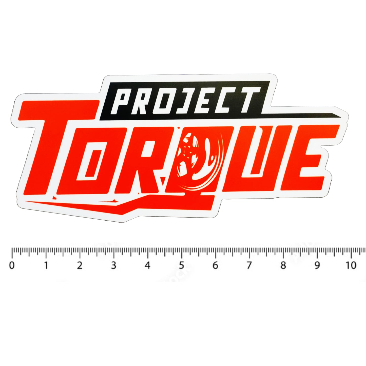 RED PROJECT TORQUE DECAL