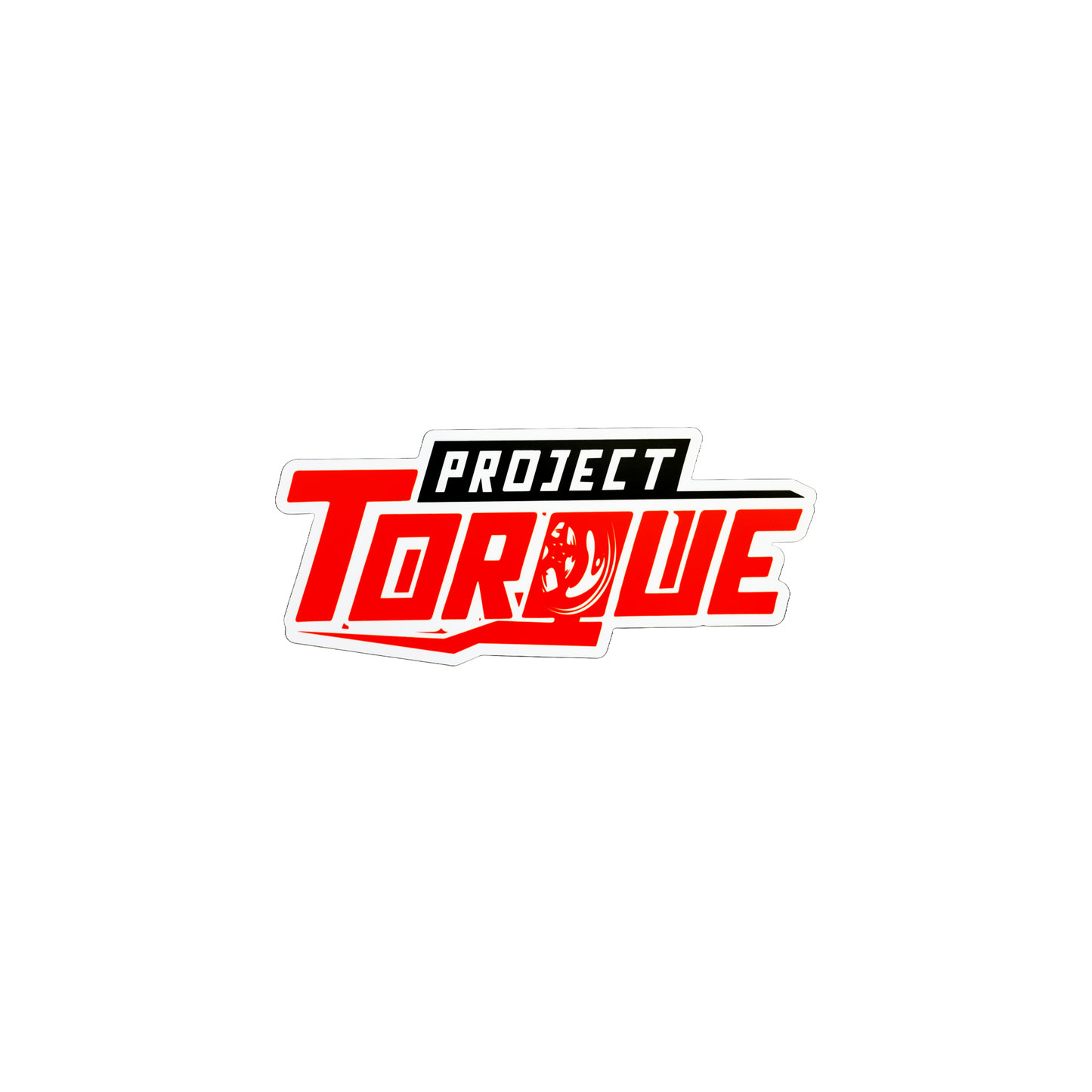 RED SMALL PROJECT TORQUE DECAL