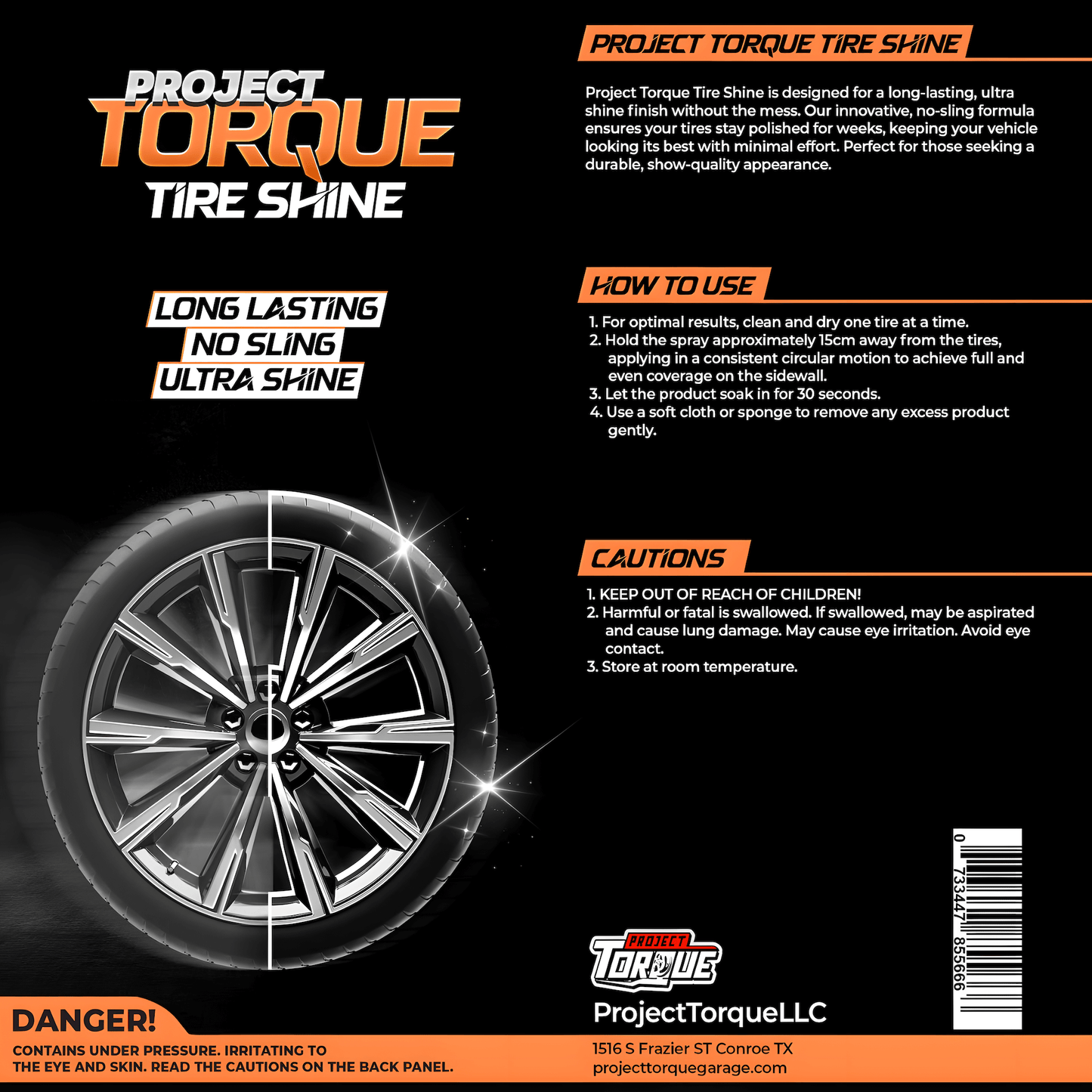 PROJECT TORQUE TIRE SHINE
