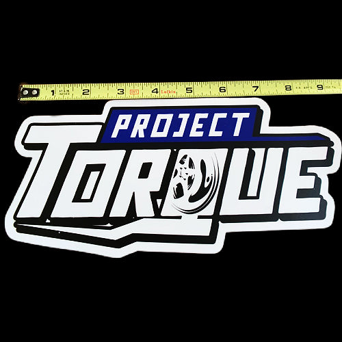 BLUE PROJECT TORQUE DECAL