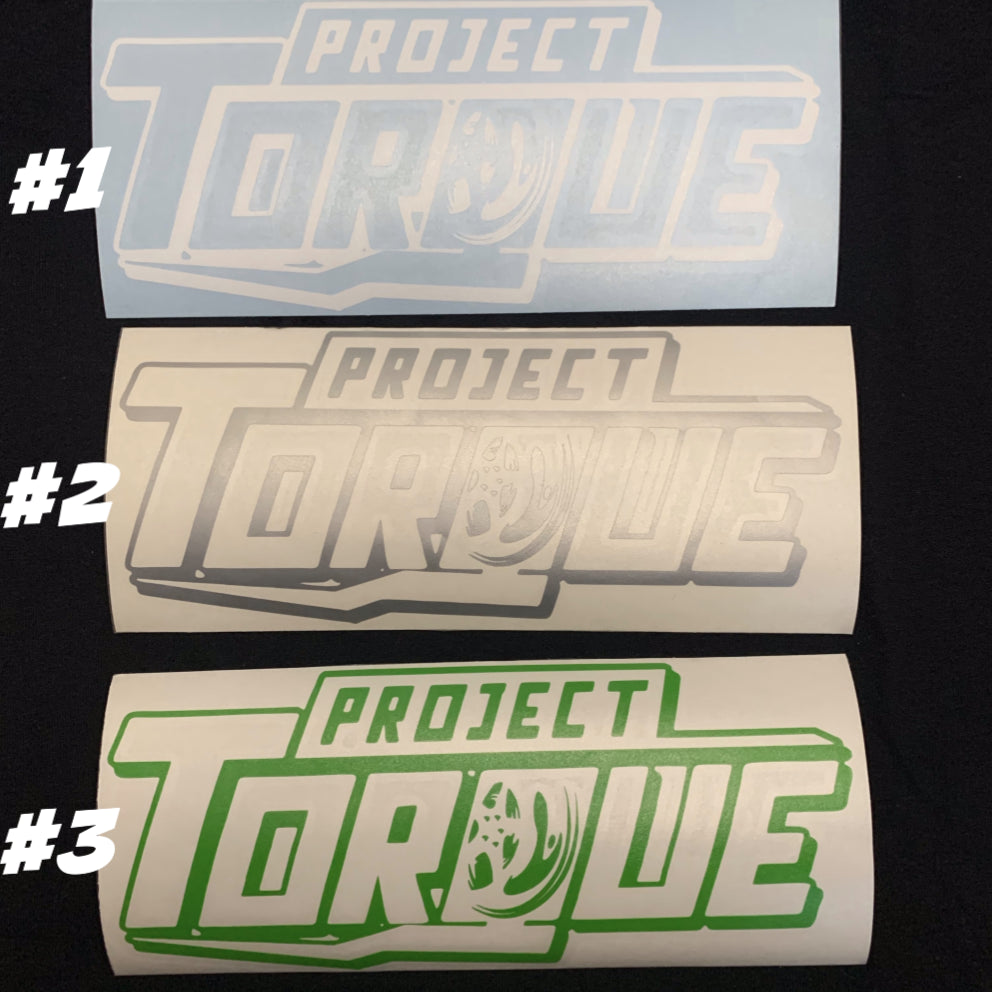 PROJECT TORQUE OUTLINE DECAL