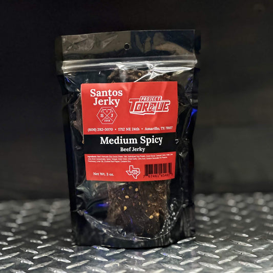 MEDIUM SPICY BEEF JERKY (CARNE SECA)