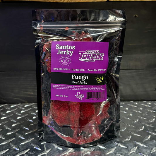 FUEGO BEEF JERKY (CARNE SECA)