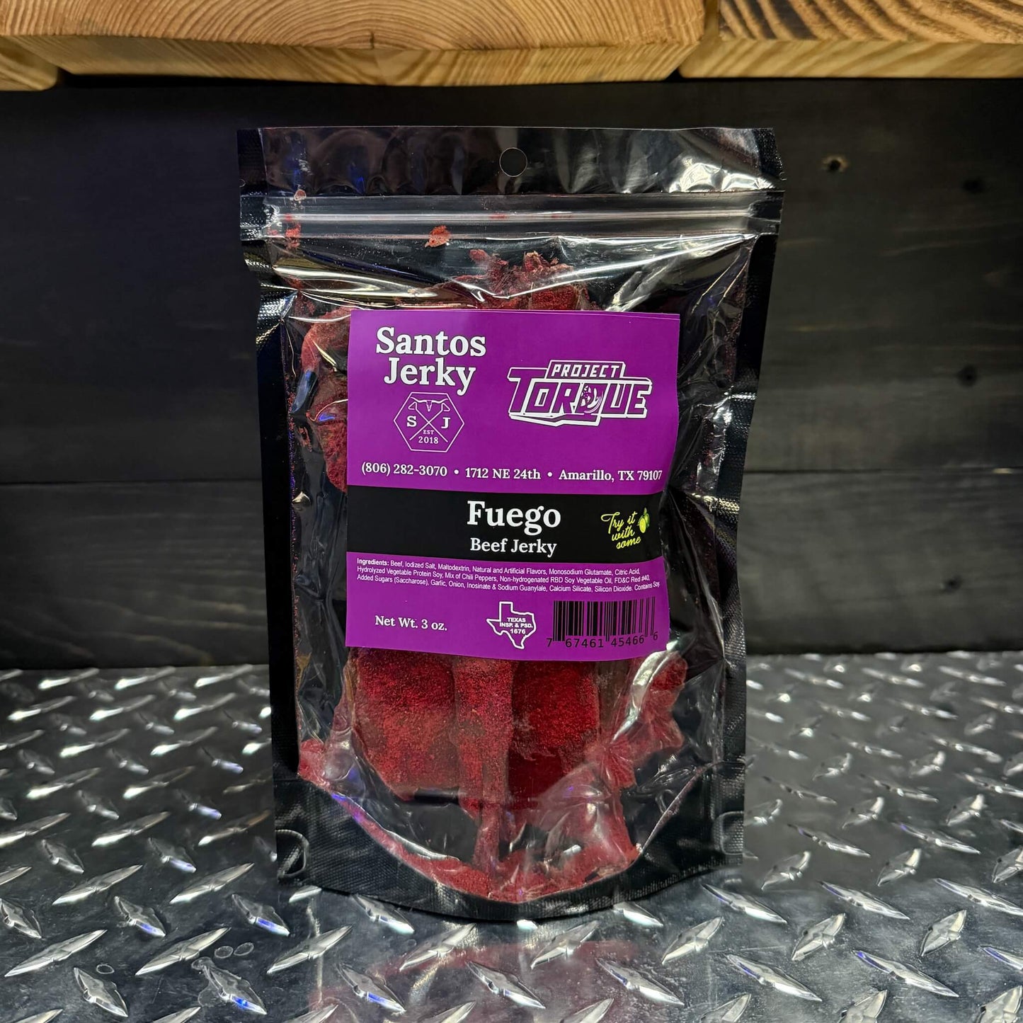 FUEGO BEEF JERKY (CARNE SECA)