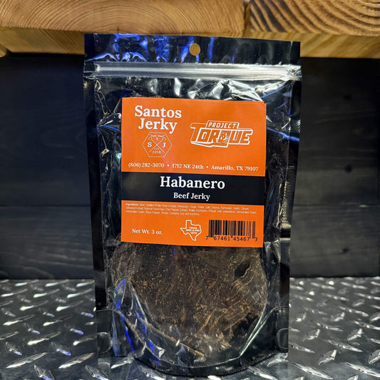 HABANERO BEEF JERKY (CARNE SECA)