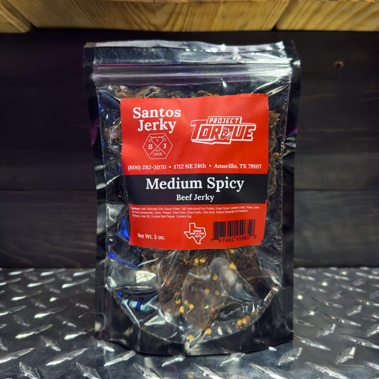 MEDIUM SPICY BEEF JERKY (CARNE SECA)