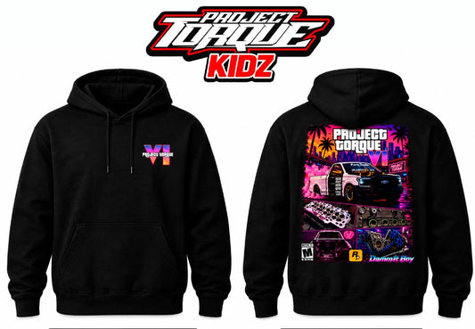 KING COBRA GTA 6 YOUTH HOODIE