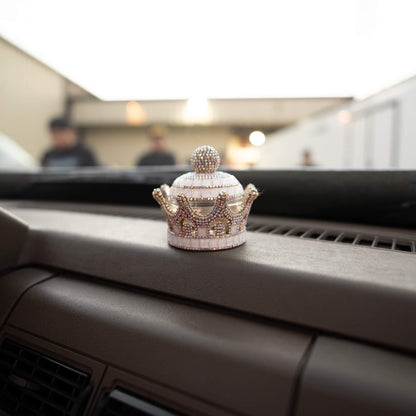 Vintage 90's Style Crown Air Freshener - Rose Gold