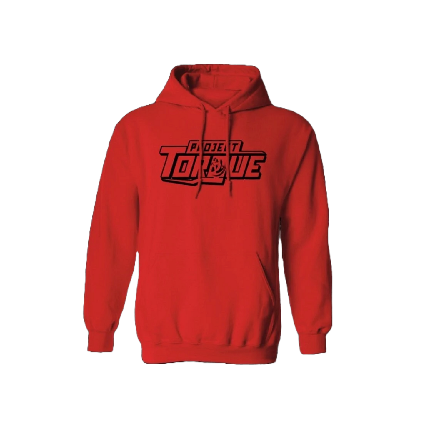 RED W/ BLACK PROJECT TORQUE HOODIE