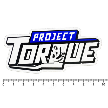 BLUE PROJECT TORQUE DECAL