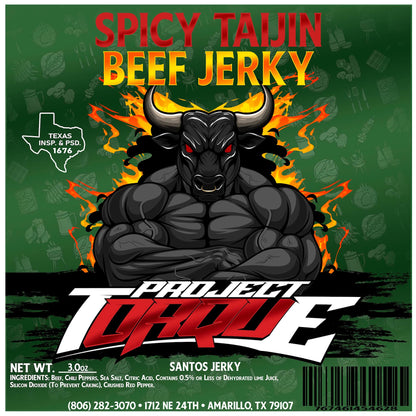 SPICY TAJIN BEEF JERKY (CARNE SECA)