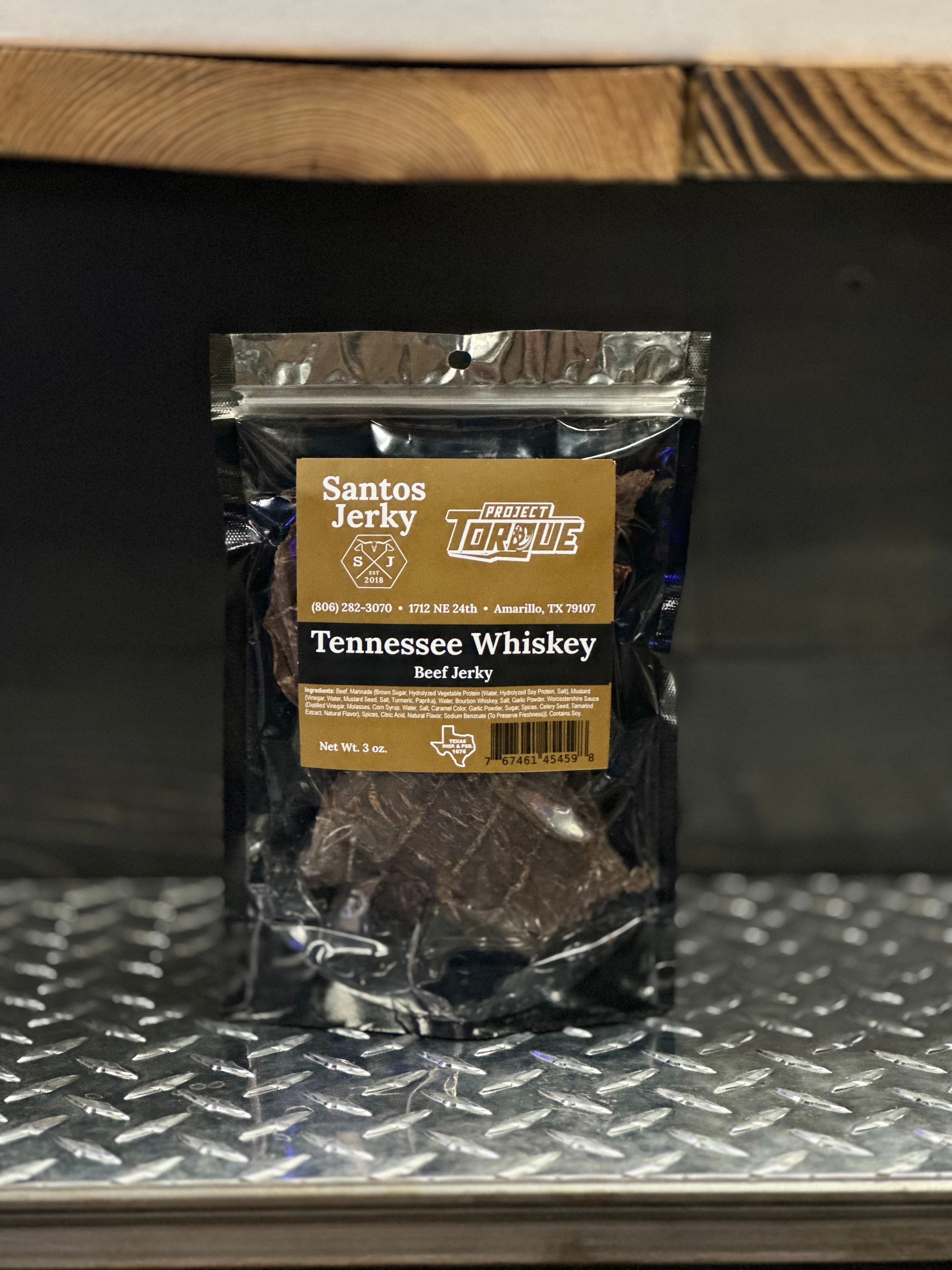 TENNESSEE WHISKEY BEEF JERKY (CARNE SECA) Project Torque