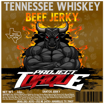 TENNESSEE WHISKEY BEEF JERKY (CARNE SECA)