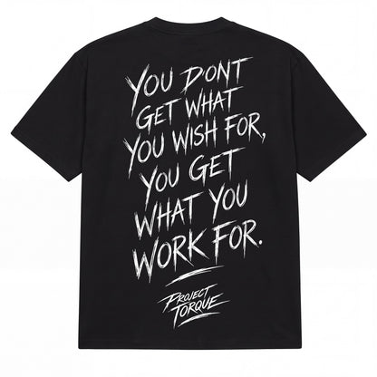 WORK FOR IT OVERSIZED T-SHIRT