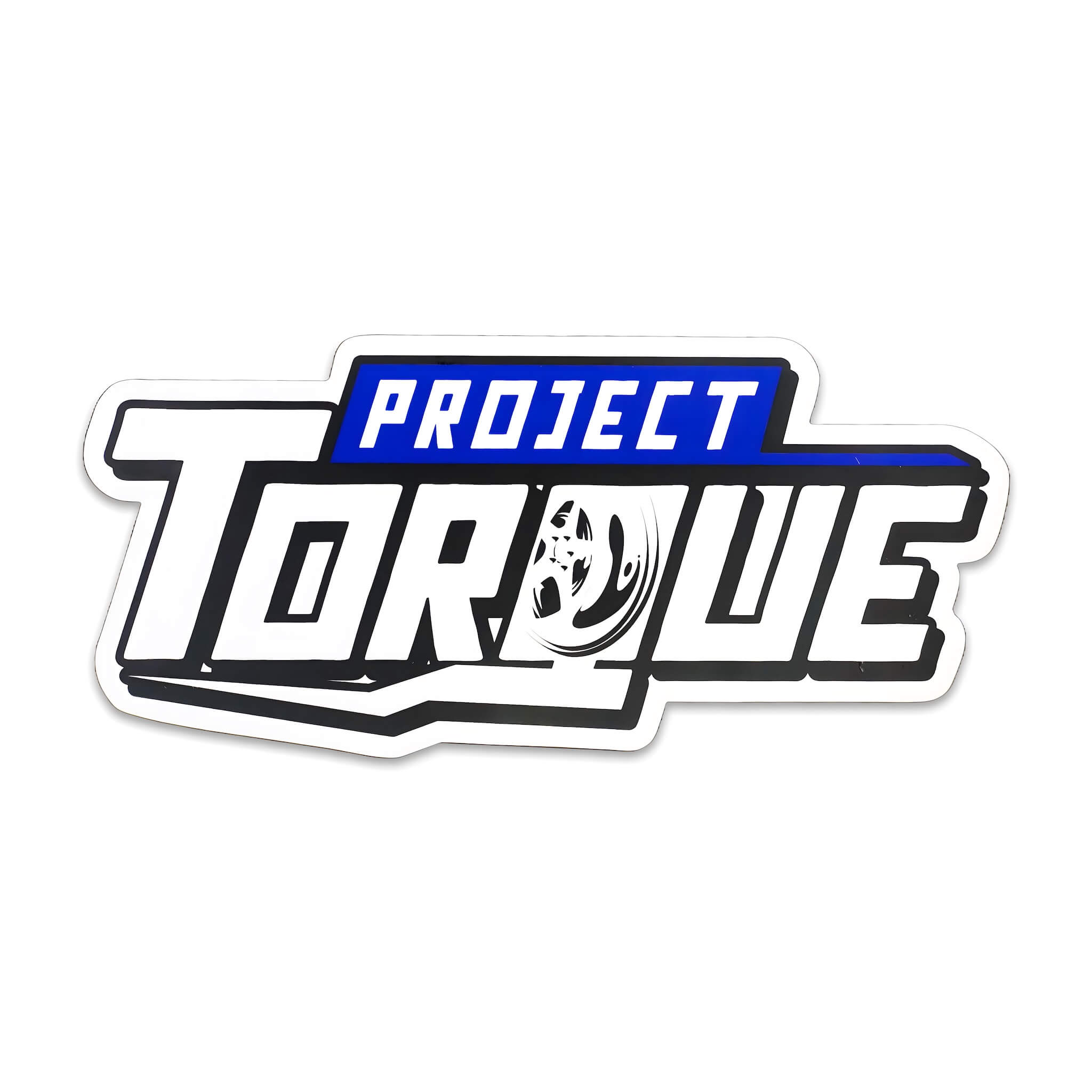 BLUE PROJECT TORQUE DECAL Project Torque Blue project torque decal project torque