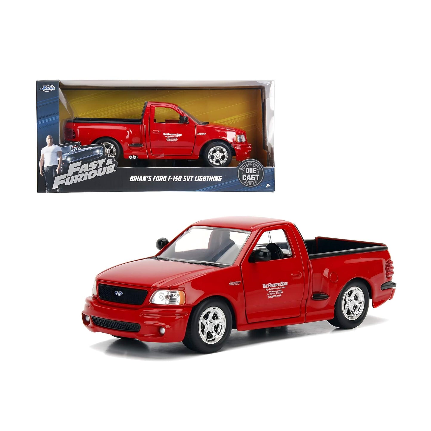 JADA 1:24 BRIAN’S FORD F150 SVT LIGHTNING – FAST & FURIOUS