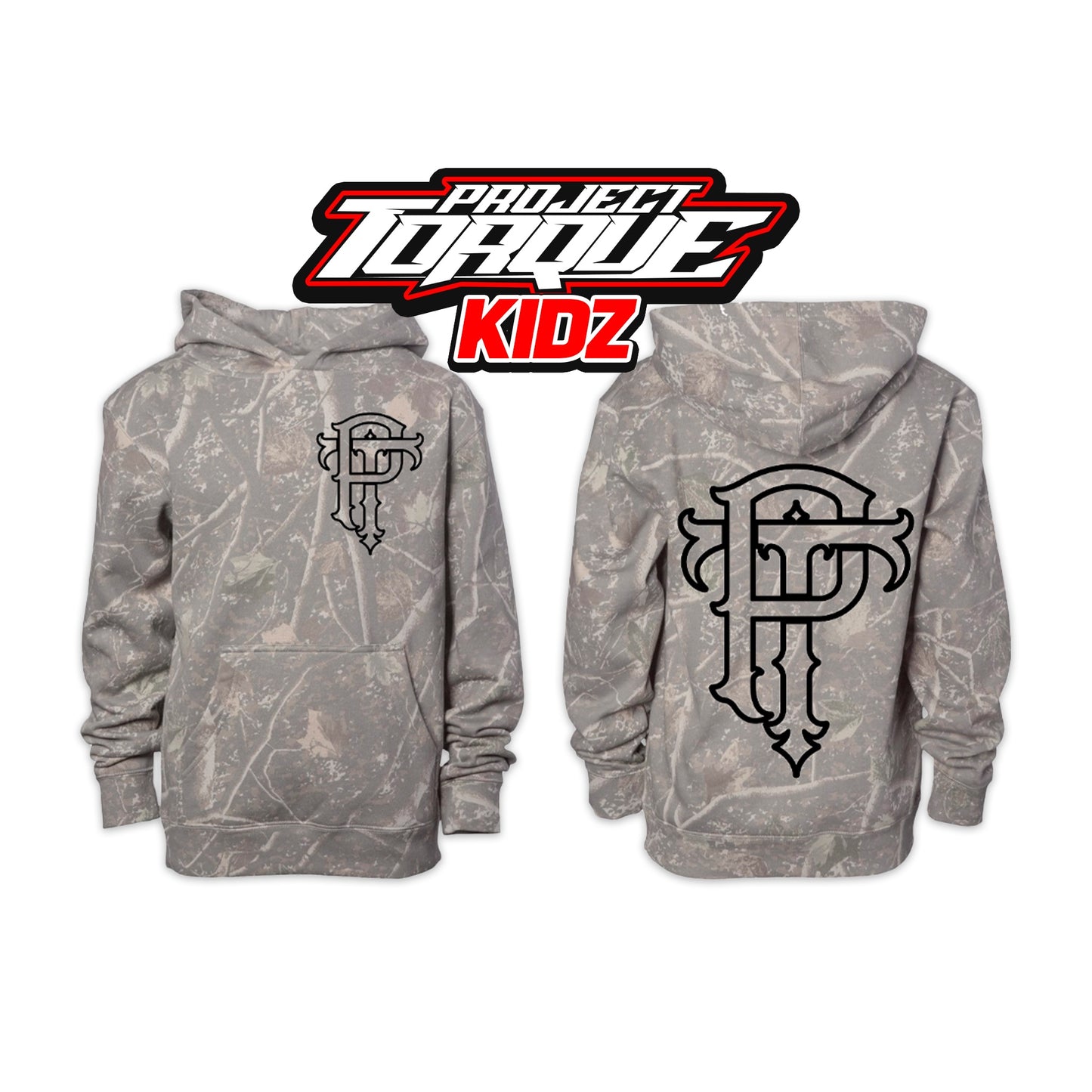 YOUTH CAMO HOODIE