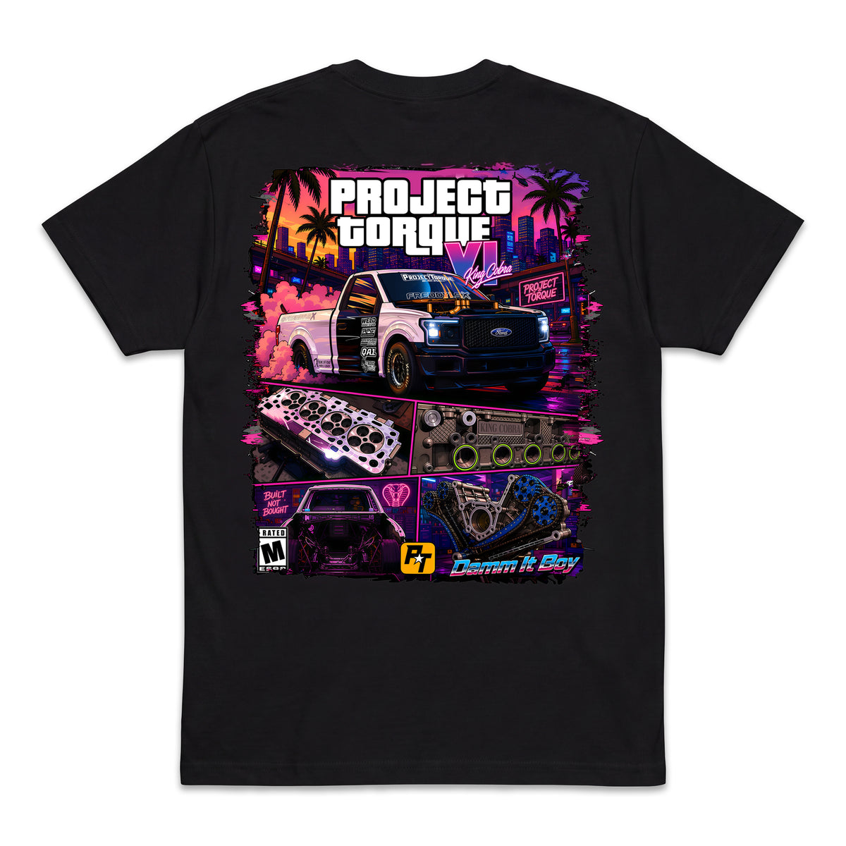 KING COBRA MIAMI T-SHIRT
