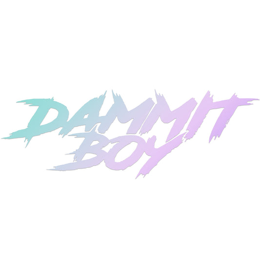 "DAMMIT BOY" DECAL