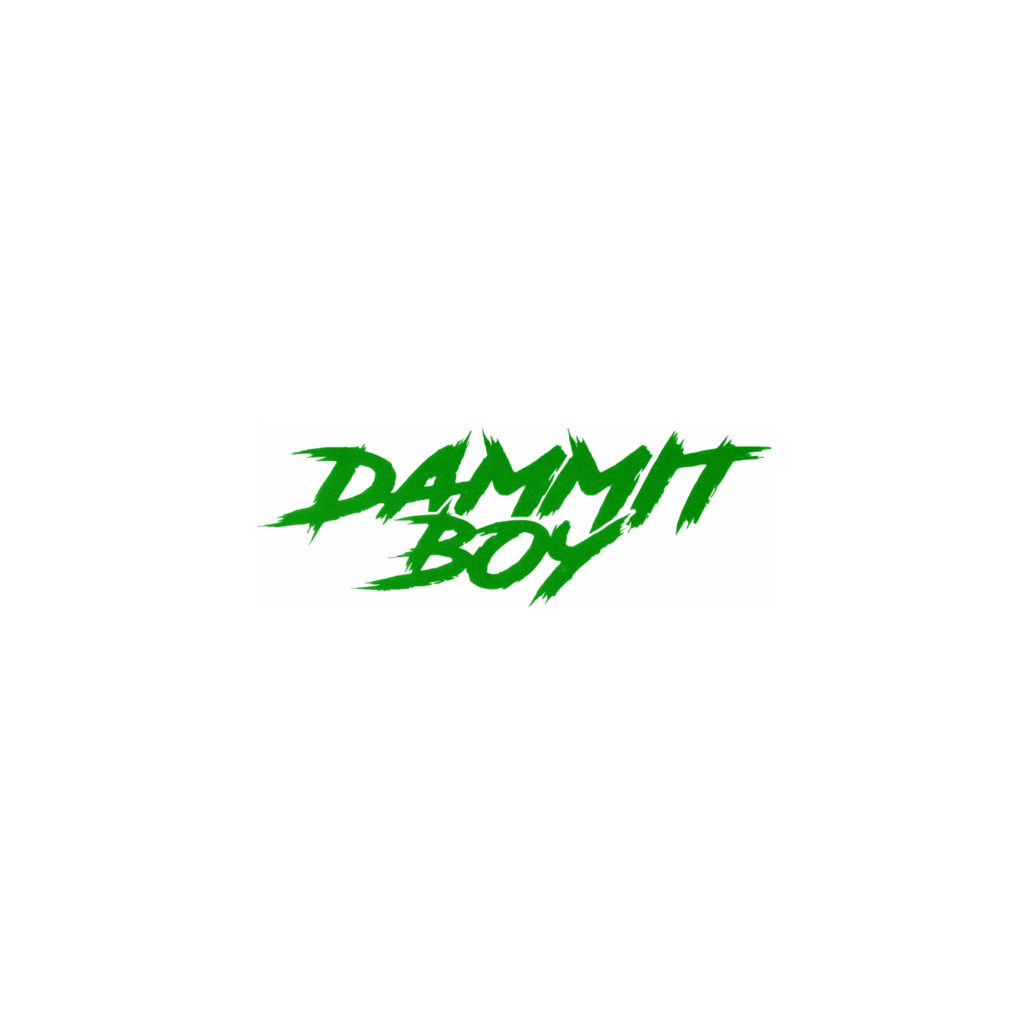 SMALL "DAMMIT BOY" DECAL