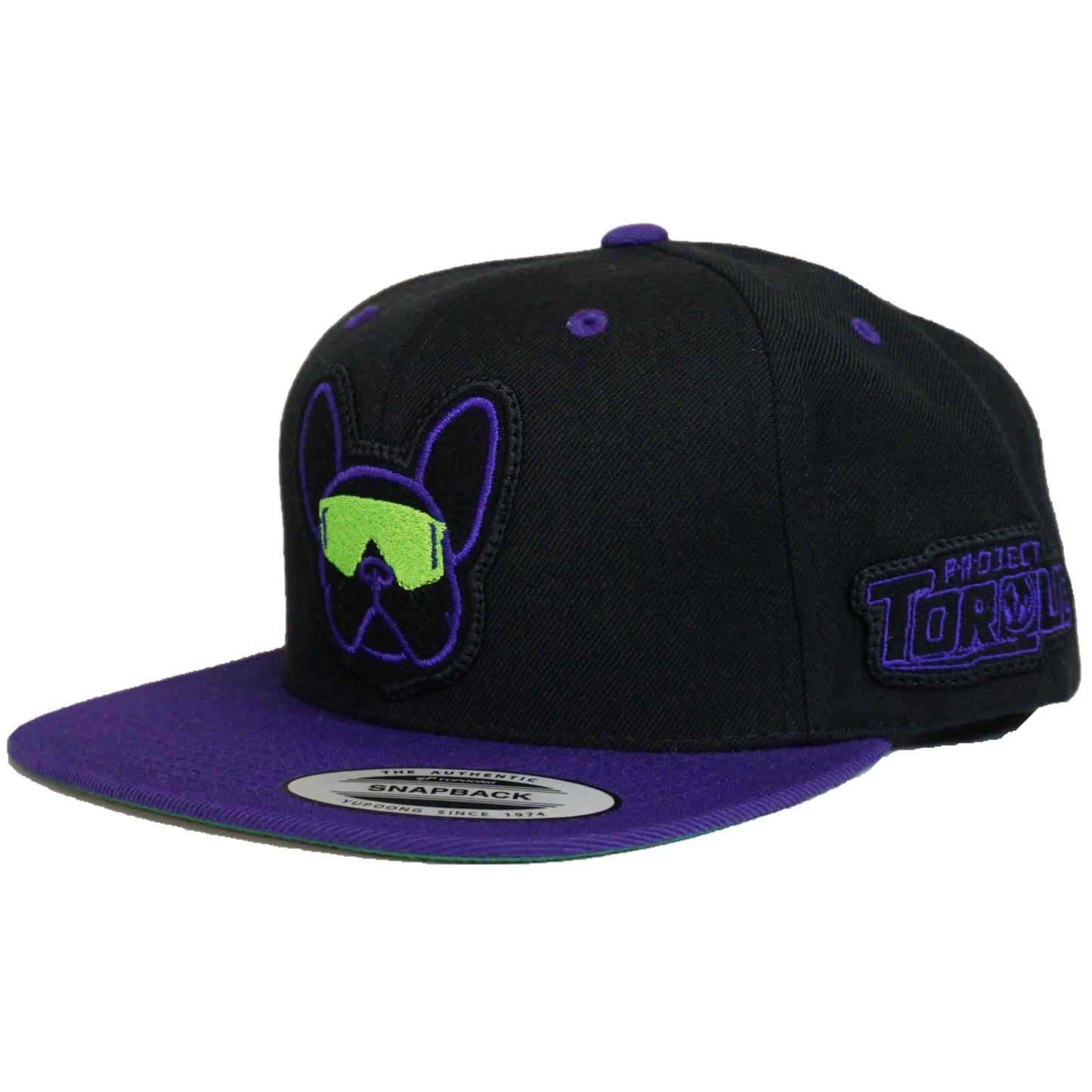 FRENCHIE BULL - PURPLE HAT