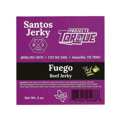 FUEGO BEEF JERKY (CARNE SECA)