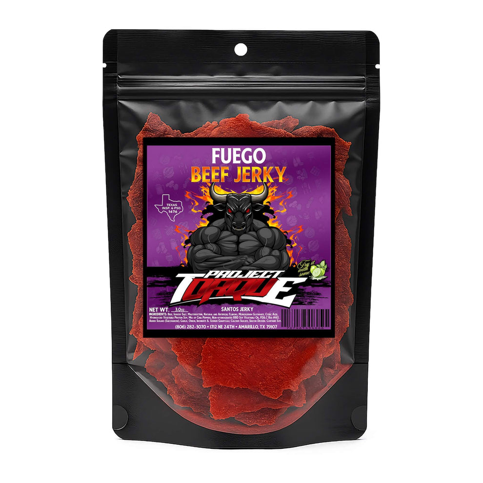SPICY FIRE BEEF JERKY (CARNE SECA) – Project Torque