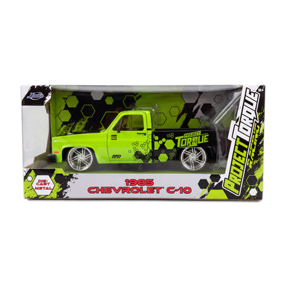 GREEN MACHINE DIECAST 1985 CHEVROLET C10 DIECAST