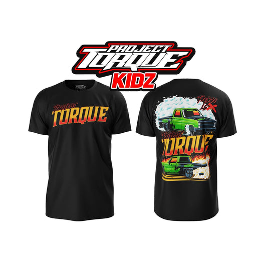 YOUTH RETRO GREEN MACHINE T-SHIRT