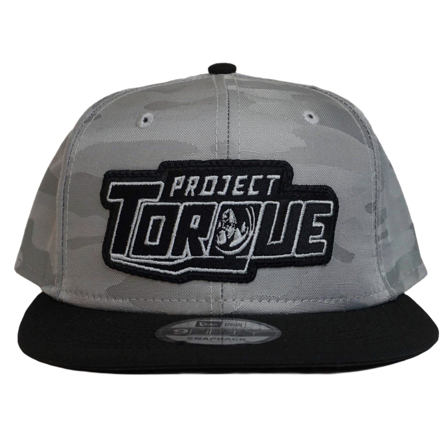 HEATHER GREY CAMO SNAPBACK