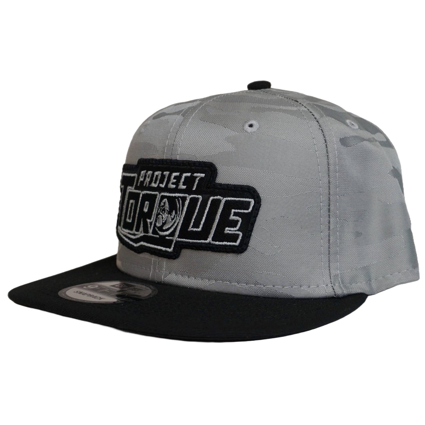 HEATHER GREY CAMO SNAPBACK