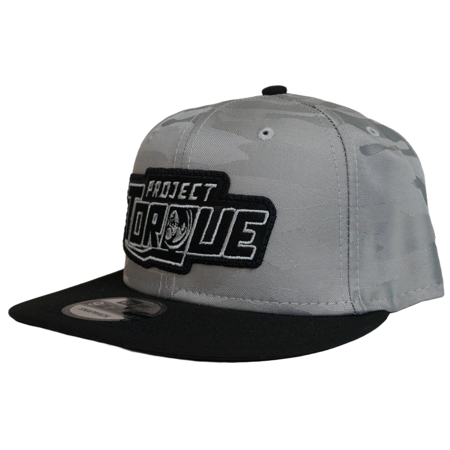 HEATHER GREY CAMO SNAPBACK