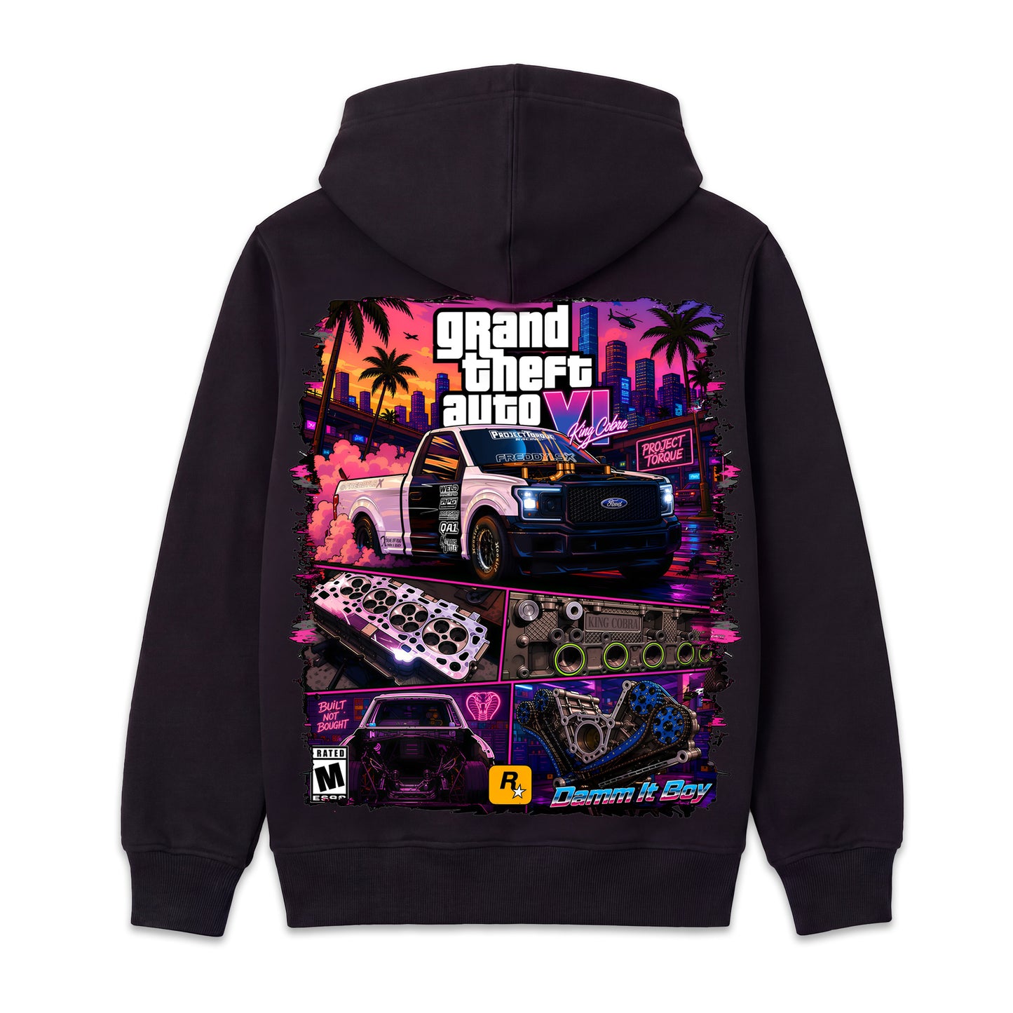 KING COBRA GTA HOODIE