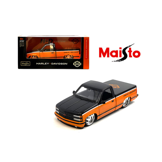 MAISTO 1:24 1993 CHEVROLET 454 SS PICKUP – HARLEY-DAVIDSON CUSTOM