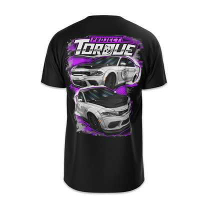 CHARGER HELLCAT BURNOUT T-SHIRT