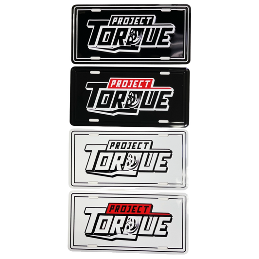 PROJECT TORQUE LICENSE PLATE