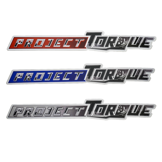 LONG PROJECT TORQUE DECAL