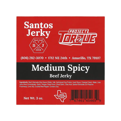 MEDIUM SPICY BEEF JERKY (CARNE SECA)