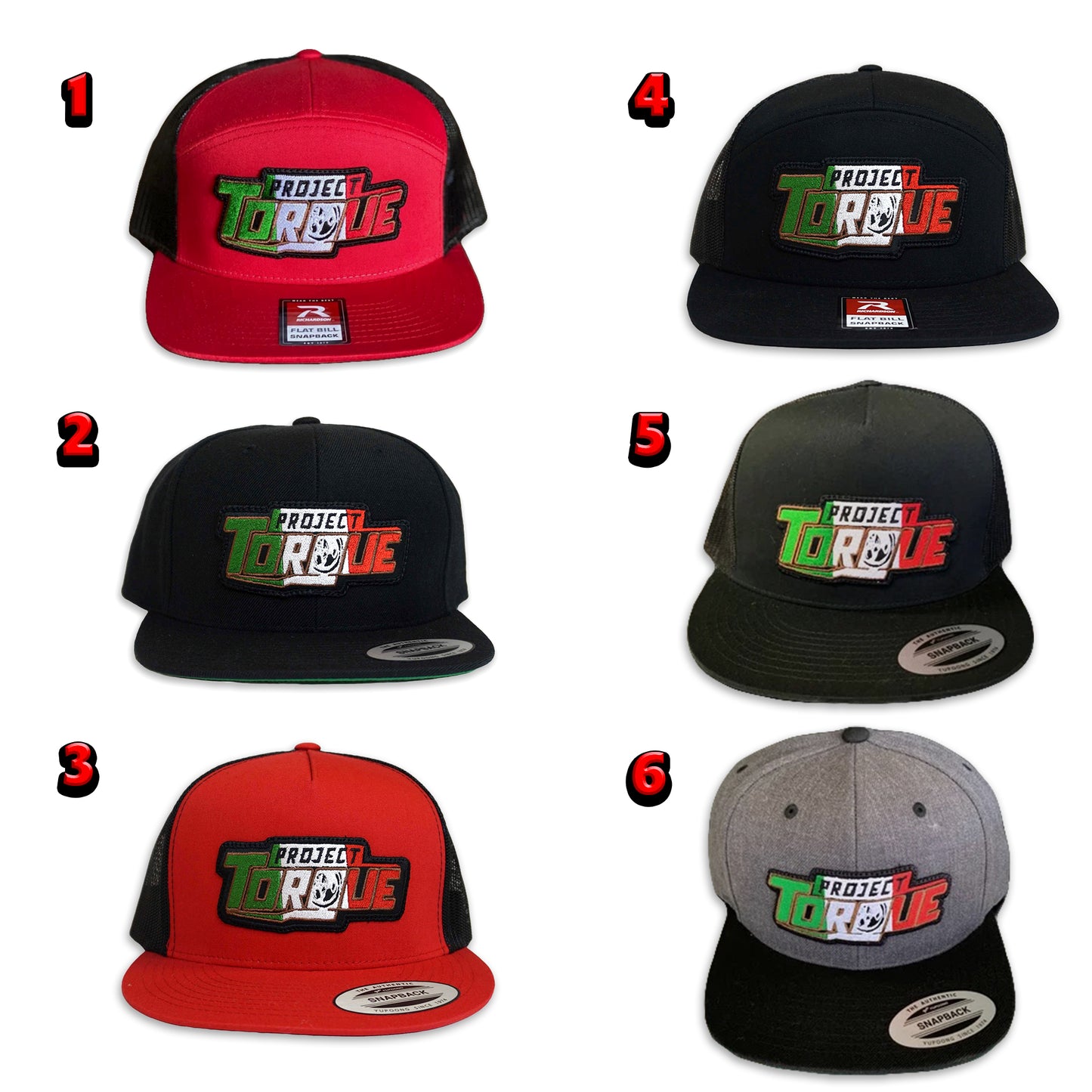 MEXICO FLAG HATS