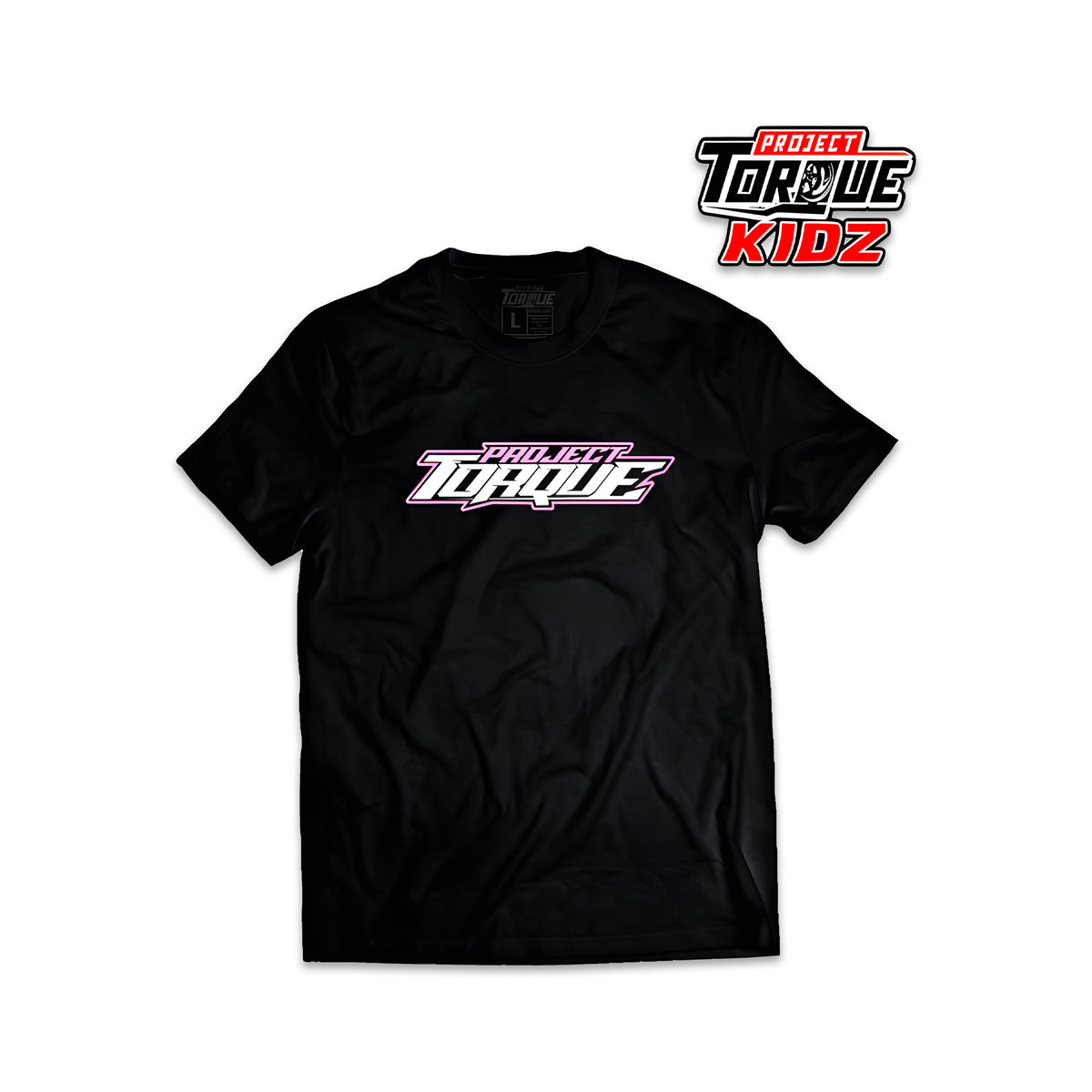 YOUTH PINK LOGO SHIRT – Project Torque
