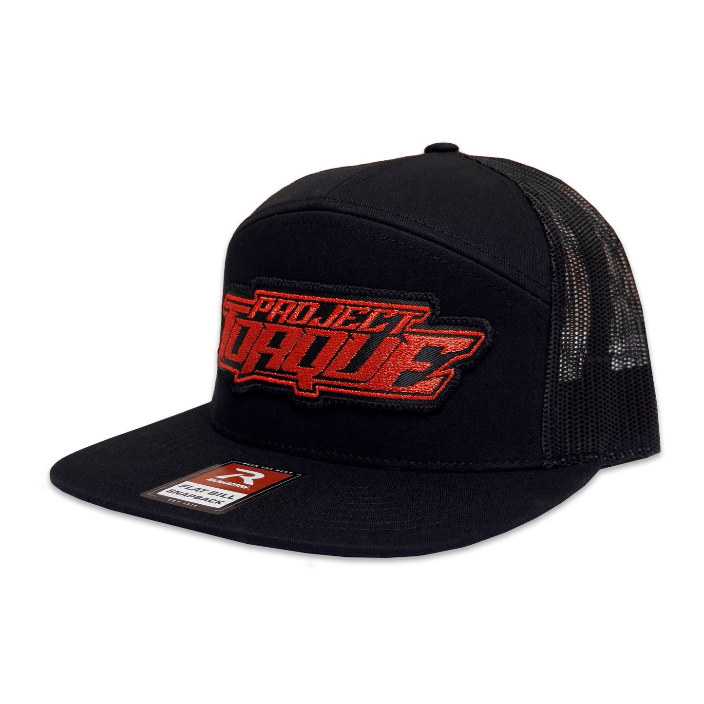 EDGE LOGO MESH SNAPBACK – RED